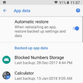 Haga una copia de seguridad y restaure las aplicaciones y los datos de Android en Oreo