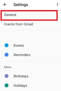 Cómo establecer el tono para las notificaciones del calendario de Google Moto G4 plus