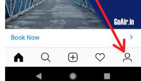 Icono de perfil de Instagram para cambio de idioma