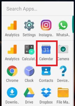 Cómo establecer el tono para las notificaciones del calendario de Google Moto G4 plus