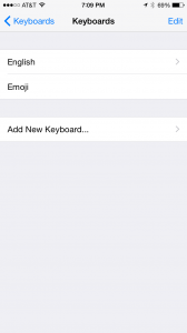 teclado emoji iphone