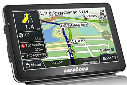 Dispositivo de navegación GPS para automóviles Carelove 2017
