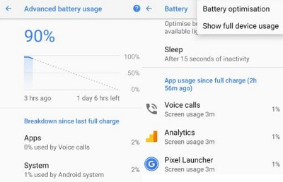 Personaliza el modo de ahorro de batería en Android Oreo 8.0