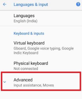 Cómo activar los gestos de Android 8