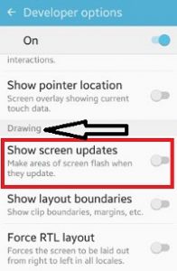 deshabilitar la pantalla de actualización de Android