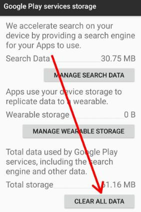 Eliminar datos de los servicios de Google Play en su dispositivo Pixel