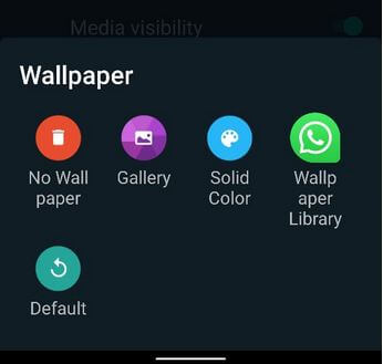 Cómo cambiar el fondo de pantalla del chat de WhatsApp en un teléfono o tableta Android