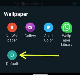 Cómo configurar el fondo de pantalla de chat de WhatsApp predeterminado en Android