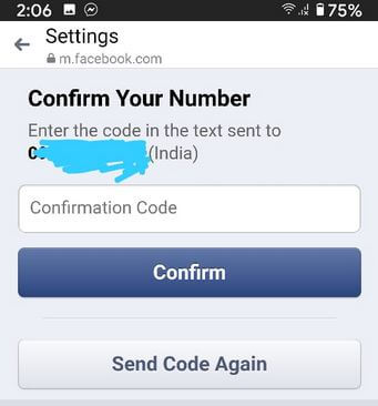 Cómo eliminar tu número de teléfono de Facebook Messenger en Android