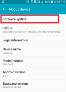 Cómo actualizar el software en Android Lollipop