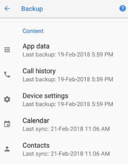 Cómo hacer una copia de seguridad de los registros de llamadas en Android 8.0 Oreo