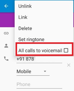 realizar llamadas de correo de voz en Android Nougat