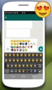 Aplicación de teclado Emoji para Android