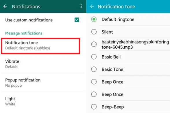 Cómo configurar notificaciones personalizadas para contactos de WhatsApp en Android