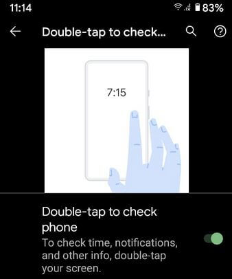 Toca dos veces para comprobar tu teléfono en las notificaciones de la pantalla de bloqueo de Pixel 2