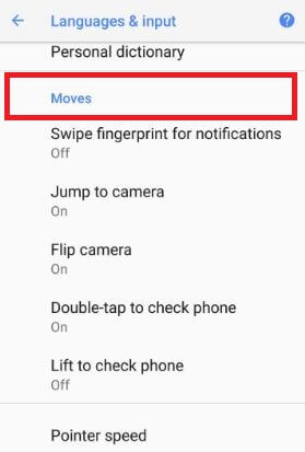 Habilite los gestos de Android 8.0 Oreo en Pixel 2