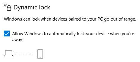 Cómo usar el bloqueo dinámico en Windows 10