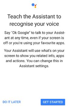 Enseña a tu asistente a reconocer tu voz en un píxel