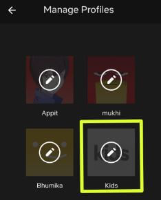 Crea un perfil único para tus hijos en Netflix Android