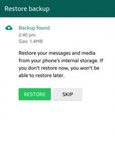 Cómo recuperar mensajes de WhatsApp eliminados en Android