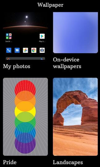 Cambia el fondo de pantalla en la pantalla de bloqueo de Pixel 4a usando la foto de tu teléfono