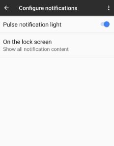 habilite la luz de notificación de pulso en Pixel y Pixel XL