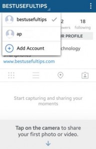 Cambiar varias cuentas en instagram Android
