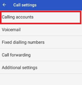 Póngase en contacto con las cuentas de llamadas en la configuración de llamadas en píxeles XL