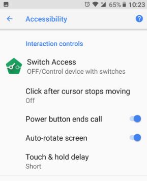 Deshabilitar la pantalla de rotación automática en android 8.0 Oreo