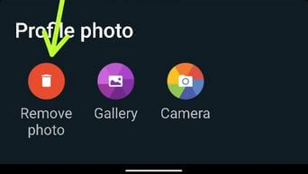 Eliminar la imagen de perfil de WhatsApp en Android