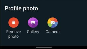 Establecer una nueva foto de perfil en WhatsApp Android