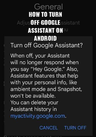 Cómo desactivar el Asistente de Google en Android 12