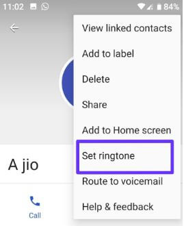 Cómo configurar un tono de llamada personalizado en Android 9 Pie