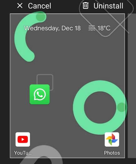 Cómo hacer una carpeta en la pantalla de inicio de Android 10