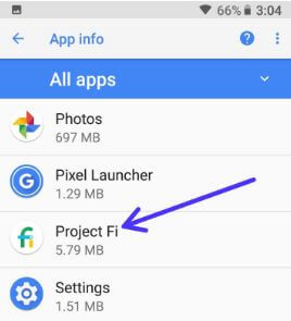 Aplicación de acciones abiertas en Android Oreo