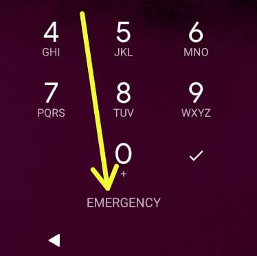 Información de emergencia en la pantalla de bloqueo de Pixel 3