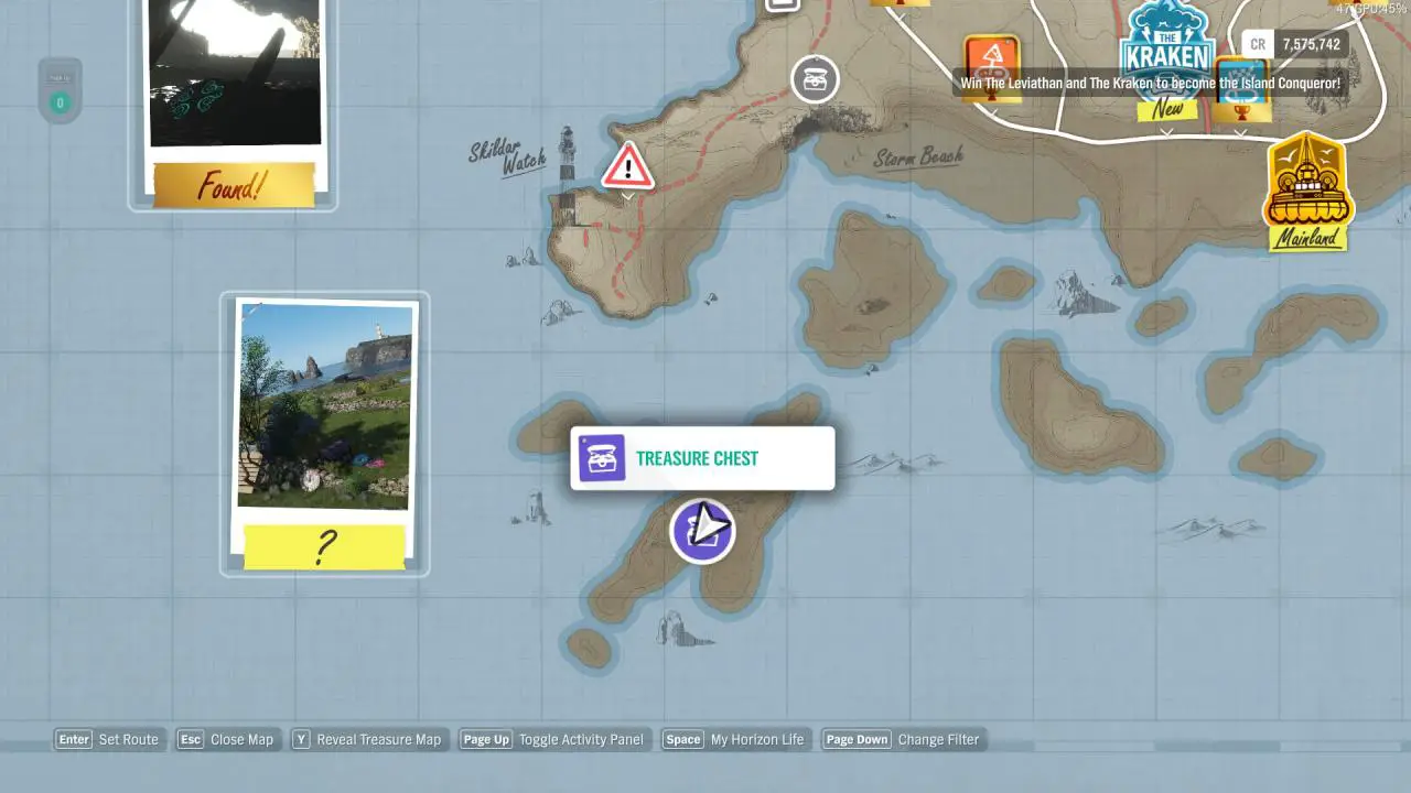Forza Horizon 4 Fortune Island Todas las ubicaciones de acertijos y cofres del tesoro