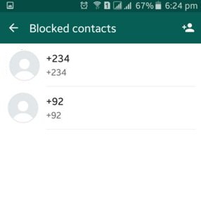 Cómo eliminar contactos bloqueados de WhatsApp