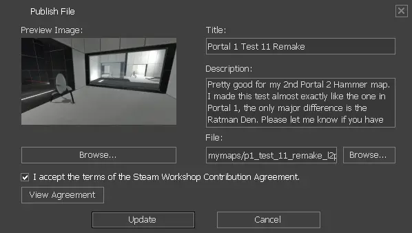 Portal 2: Cómo subir un mapa de martillo al taller