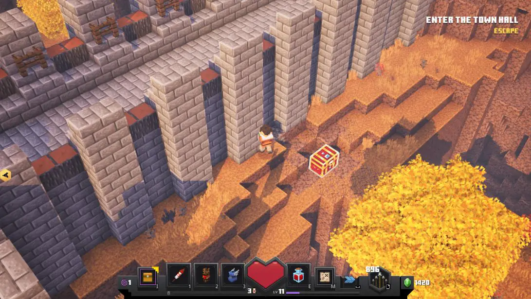 Minecraft Dungeons Pumpkin Pastures Todos los niveles secretos, cofres y ubicación de runas