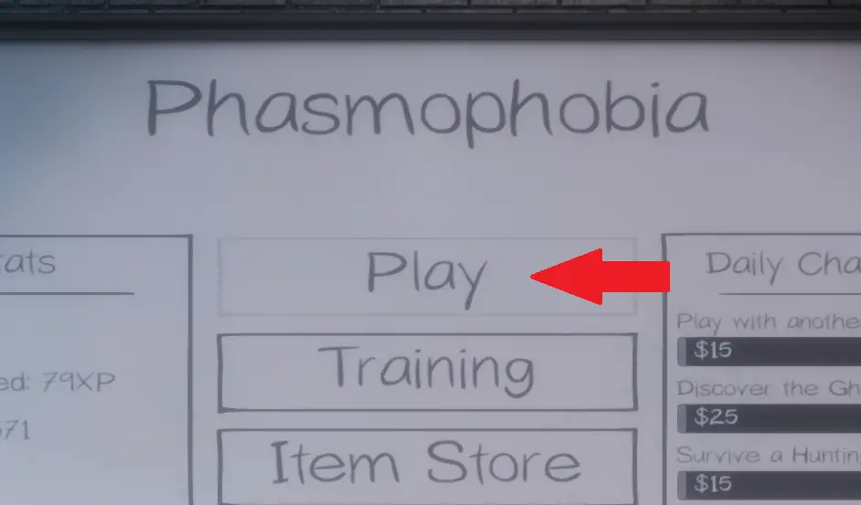 Guía del vestíbulo privado de Phasmophobia