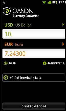 Las mejores aplicaciones de conversión de divisas para Android