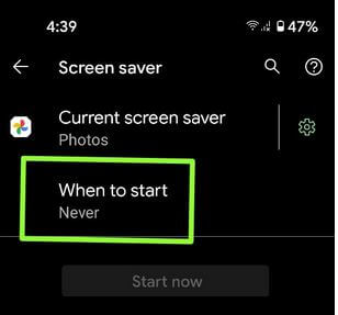Cómo descargar salvapantallas en tu última versión de Android