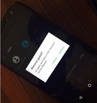 Cómo quitar el modo invitado en Android 7.0 Nougat
