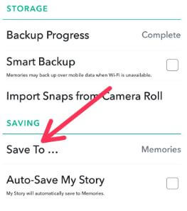 Guardar automáticamente el mensaje de Snapchat en Android