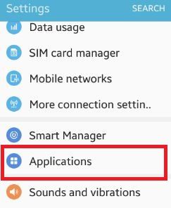 Cómo restablecer las opciones de la aplicación Android Lollipop 5.1.1