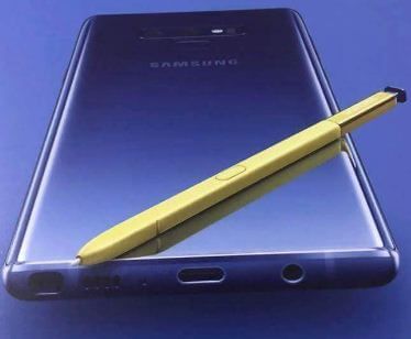 Cómo tomar una foto con S Pen en Galaxy Note 9