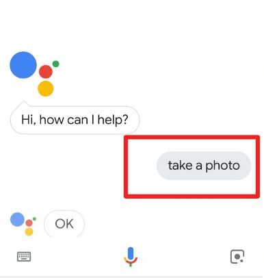 Cómo usar Google OK para tomar selfie en un dispositivo Android