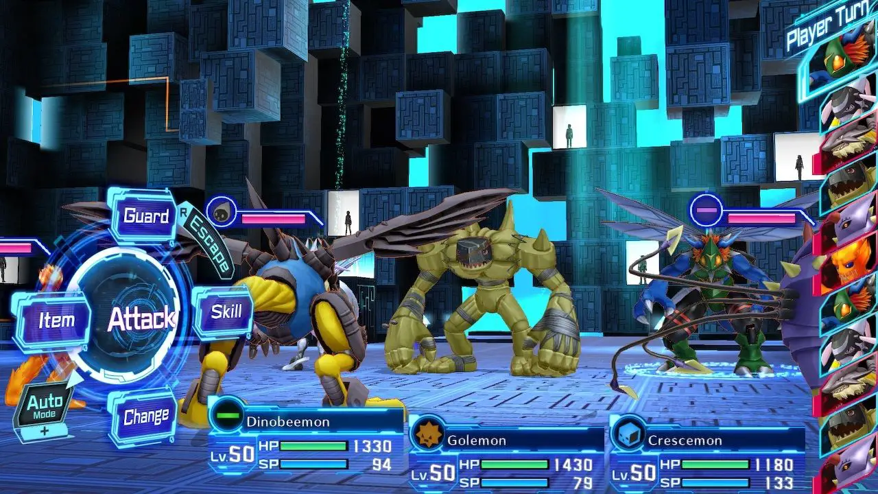 Digimon Story Cyber ​​​​Sleuth: Complete Edition – Guía de tipos y elementos