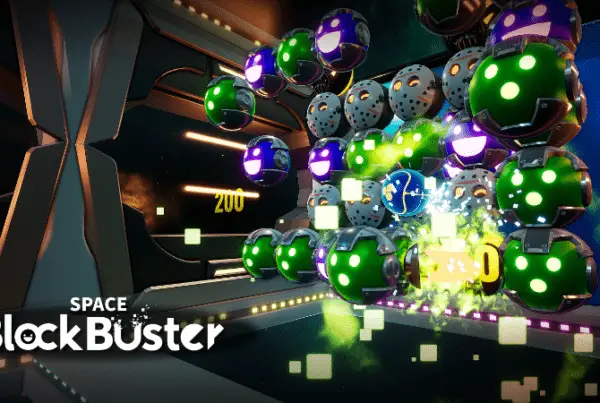 Space Block Buster: interfaz de usuario, control, guía de modo
